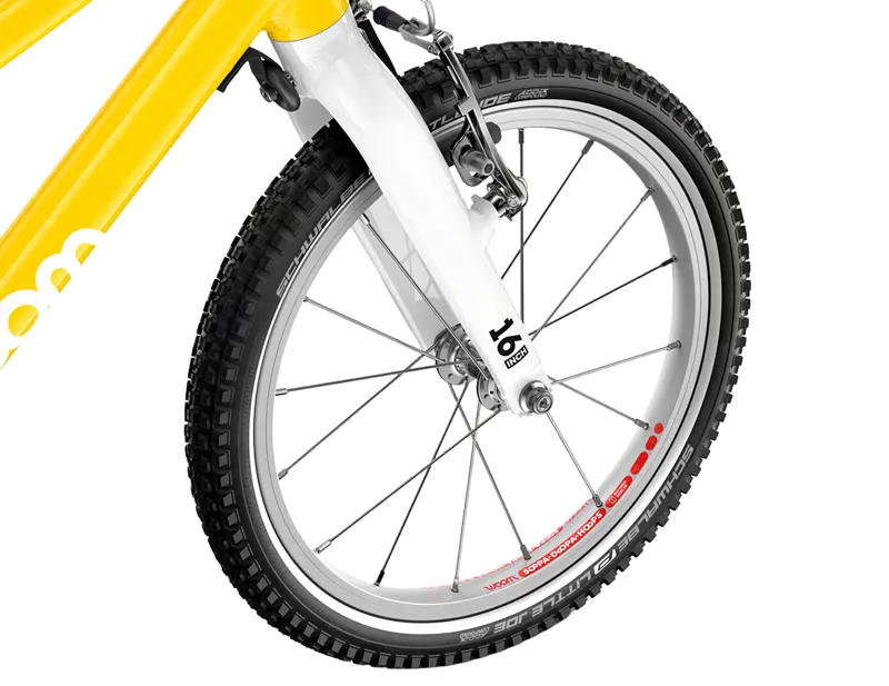 woom GO 3 AUTOMAGIC 16in Kids Bike 2027 in Vibrant Yellow-6
