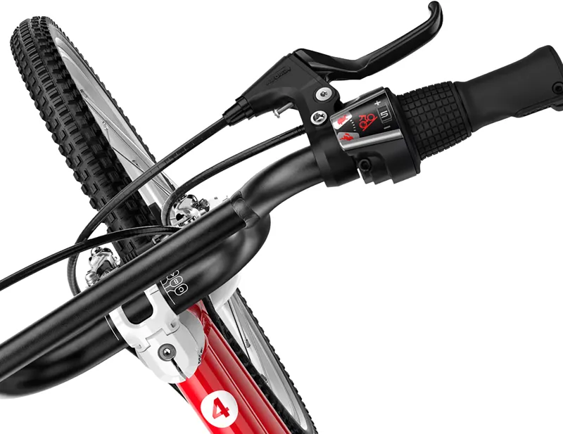Woom Go 4 20in Kids Bike 2027 in Woom Red-7