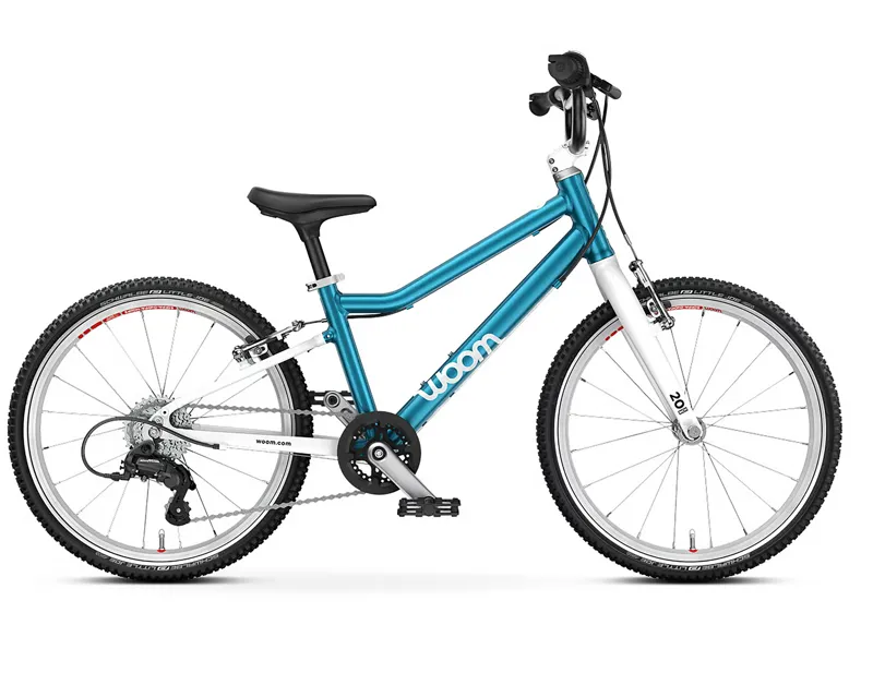 Woom Go 4 20in Kids Bike 2027 in Metallic Blue