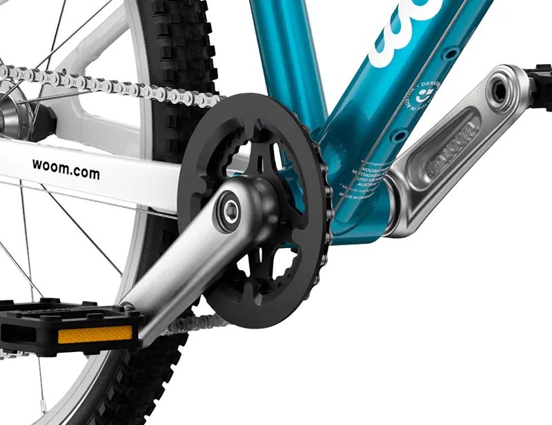 Woom Go 4 20in Kids Bike 2027 in Metallic Blue-9