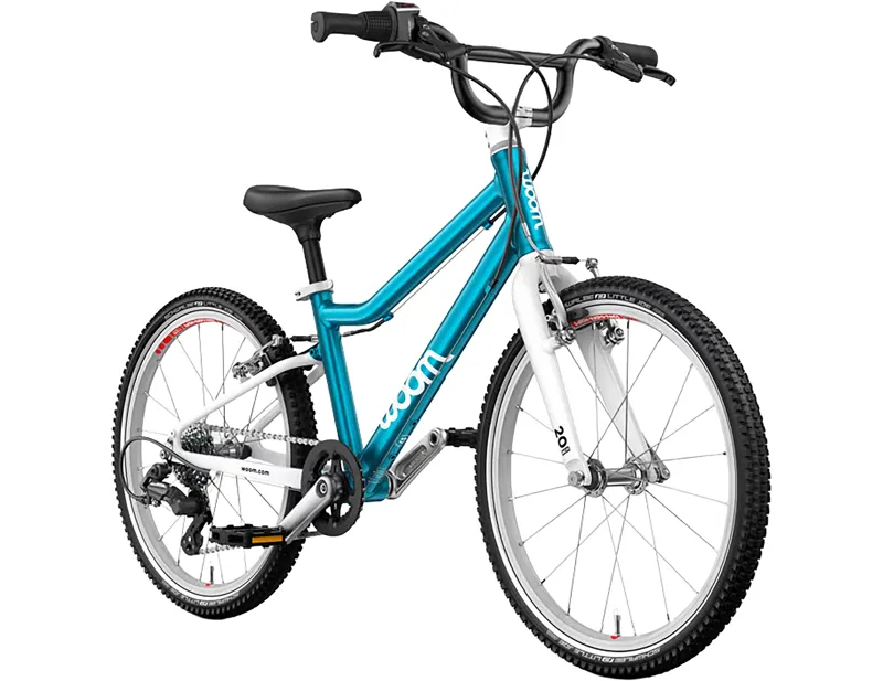Woom Go 4 20in Kids Bike 2027 in Metallic Blue-1
