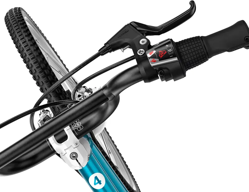 Woom Go 4 20in Kids Bike 2027 in Metallic Blue-8