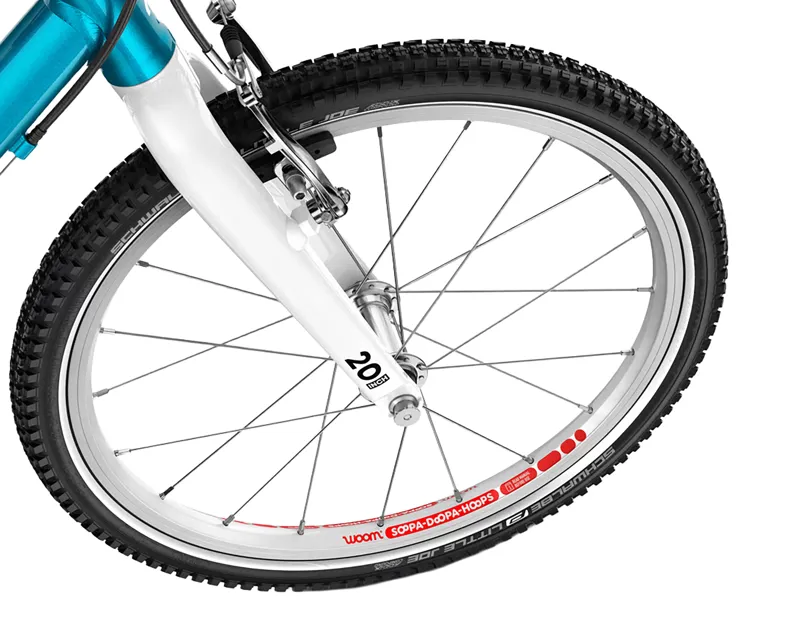 Woom Go 4 20in Kids Bike 2027 in Metallic Blue-4