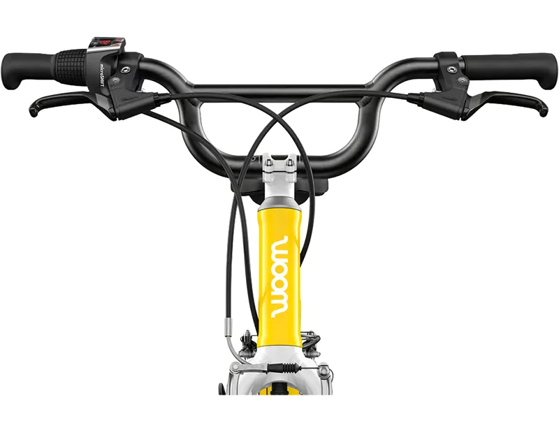 Woom Go 4 20in Kids Bike 2027 in Vibrant Yellow-2