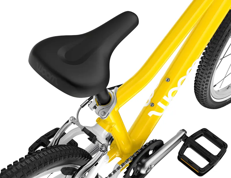 Woom Go 4 20in Kids Bike 2027 in Vibrant Yellow-4