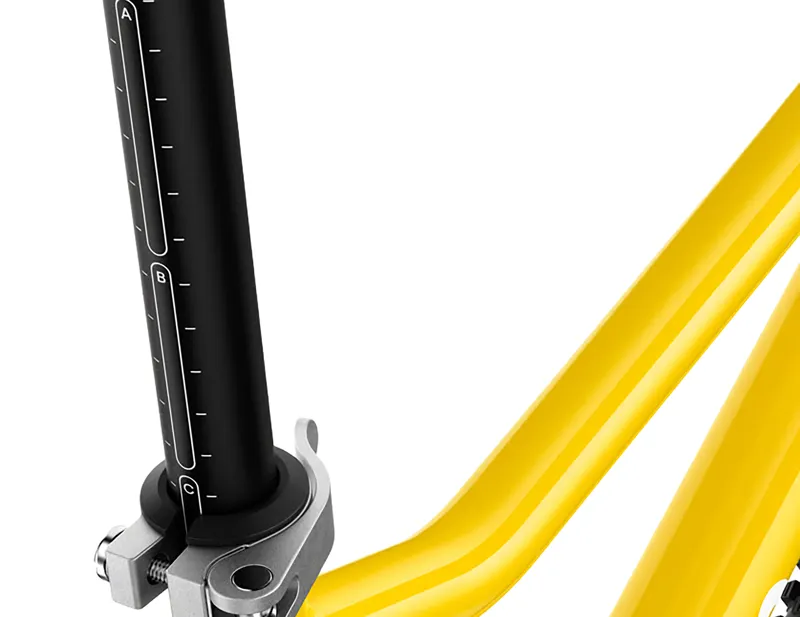 Woom Go 4 20in Kids Bike 2027 in Vibrant Yellow-5