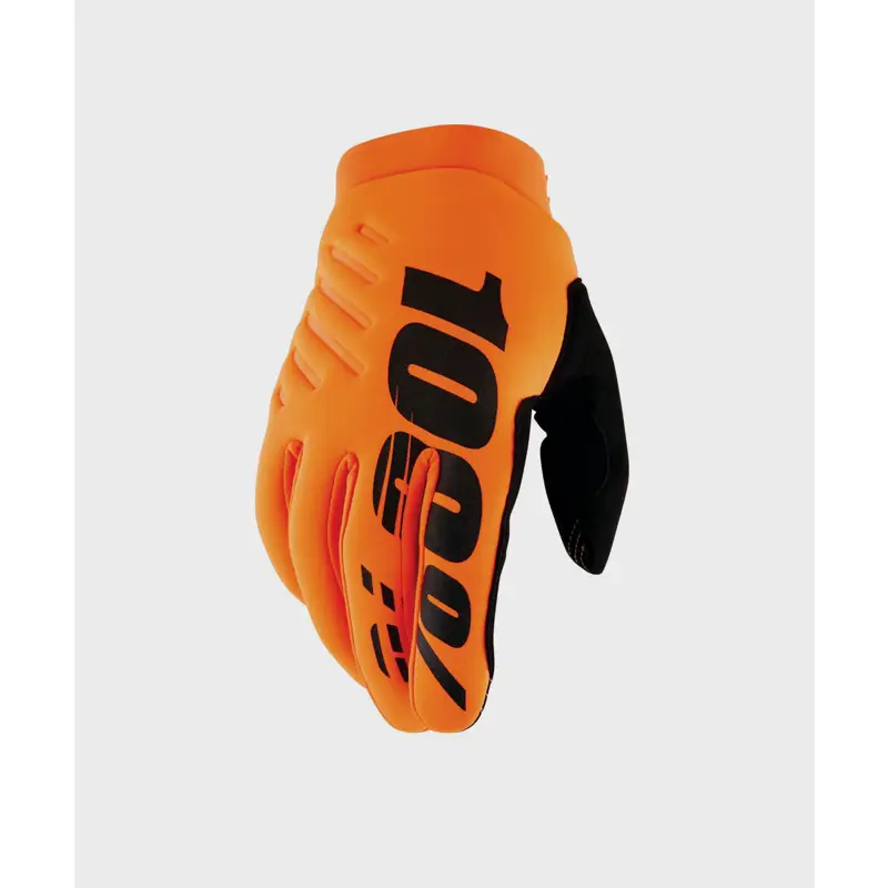 Balfes Bikes 100% Brisker Cold Weather Youth Winter Gloves in Fluo Orange | Free postage over £30, £10 off first order, price match & 0% finance.
