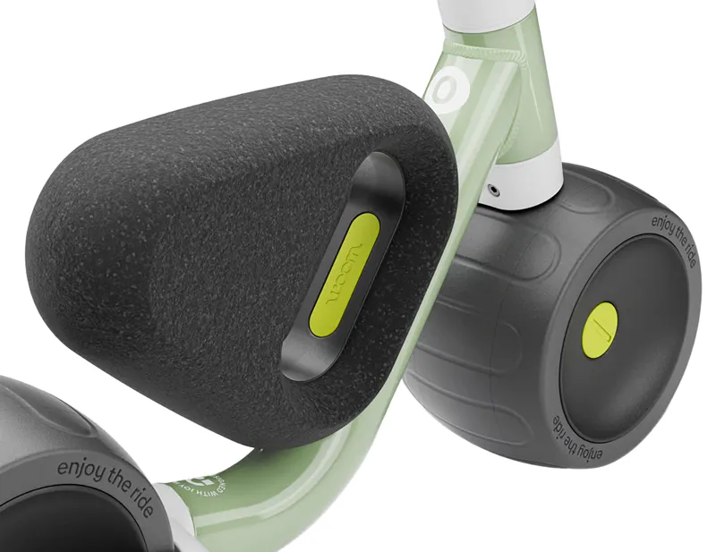 Woom Wow Self-Balancing Bike in Soft Sprout-7