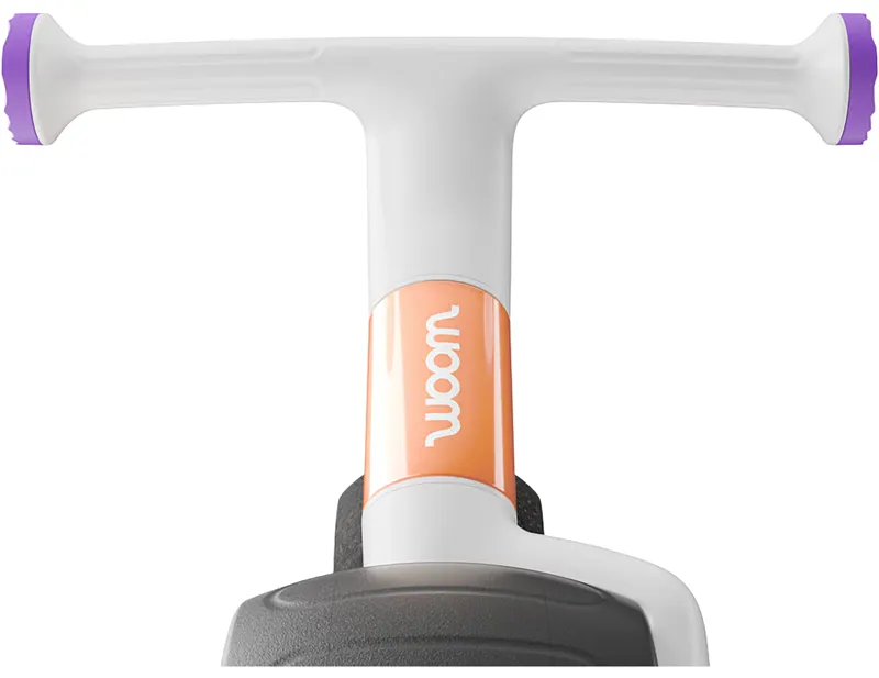 Woom Wow Self-Balancing Bike in Pop Peach-2