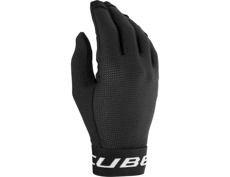 Cube CMPT Sport Long Finger Cycling Gloves in Black