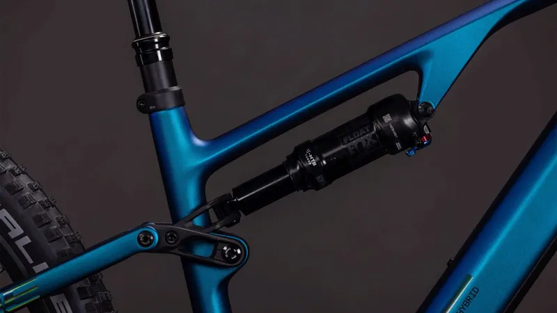 Cube Ams Hybrid one44 c:68x Slx 400x Electric Full Suspension Mountain Bike 2026in Nebula/Black-2