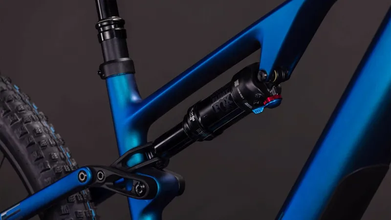 Cube Ams Hybrid one44 c:68x Slx 400x Electric Full Suspension Mountain Bike 2026in Nebula/Black-7