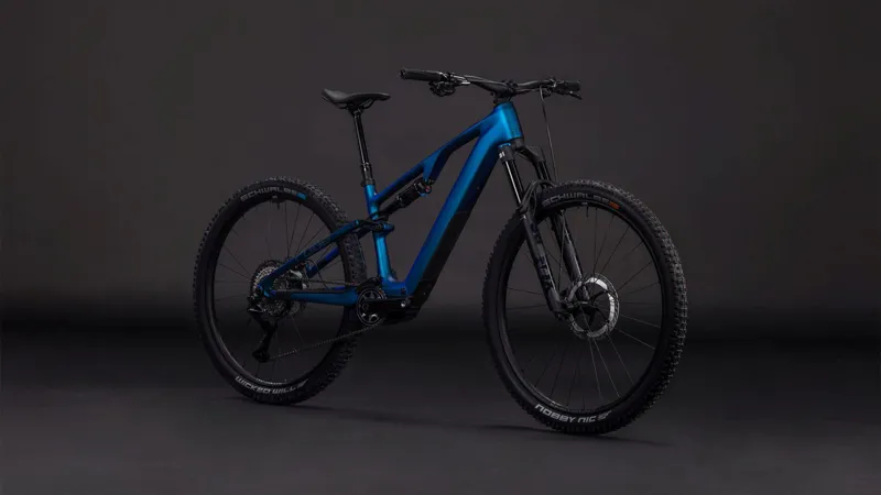 Cube Ams Hybrid one44 c:68x Slx 400x Electric Full Suspension Mountain Bike 2026in Nebula/Black-6