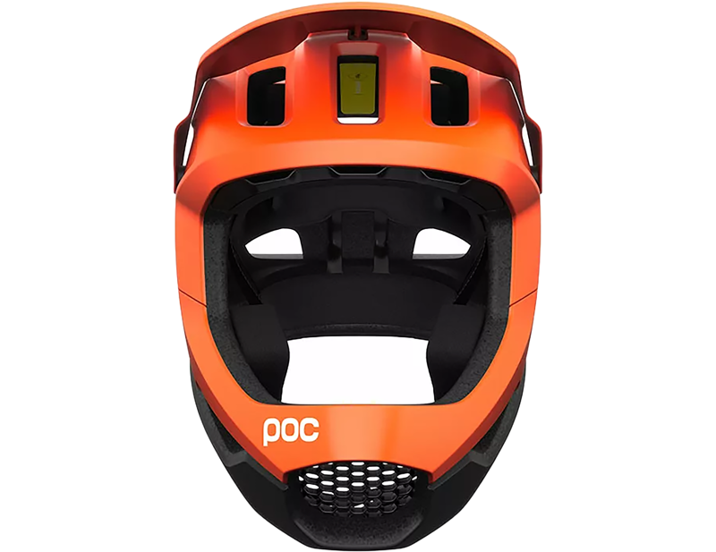 POC Otocon Race MIPS in Indicolite Blue Matt/Carnelian Orange Matt-1