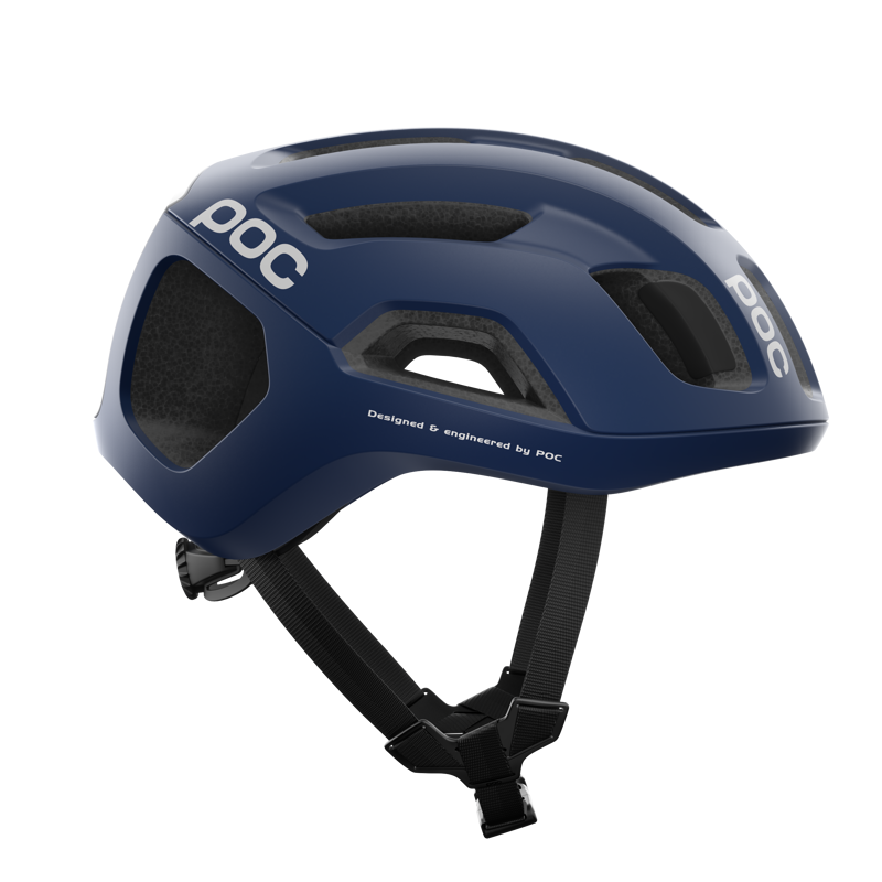 POC Ventral Air MIPS Road Helmet in Lead Blue Matt-2