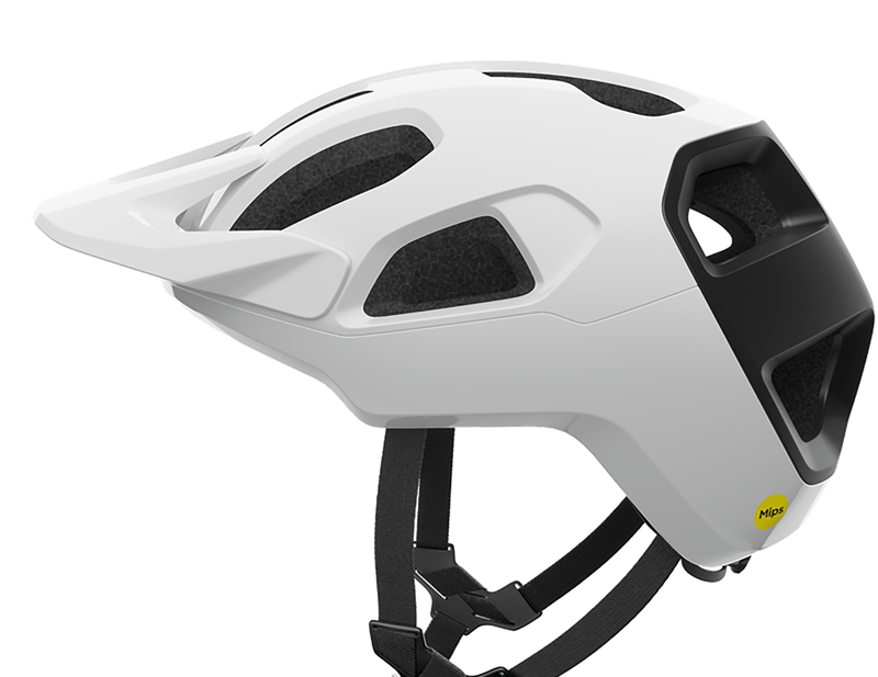 POC Cularis MTB Helmet in Hydrogen White/Uranium Black Matt-1
