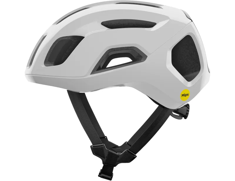 POC Ventral Air WF MIPS Helmet In Hydrogen White Uranium Black Matt