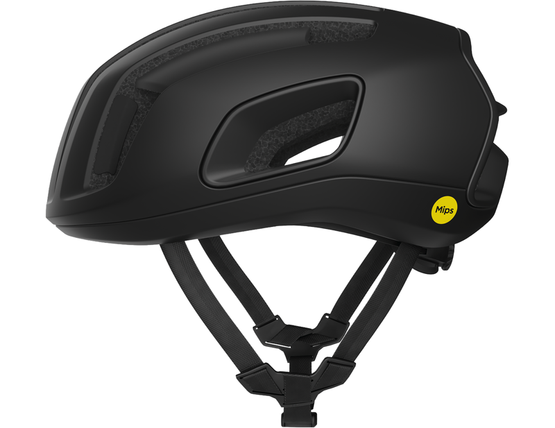 POC Cytal Road Cycling Helmet in Uranium Black Matt-1