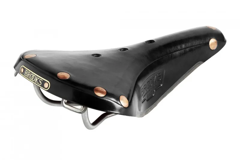 Brooks B17 Special Titanium Rails in Black
