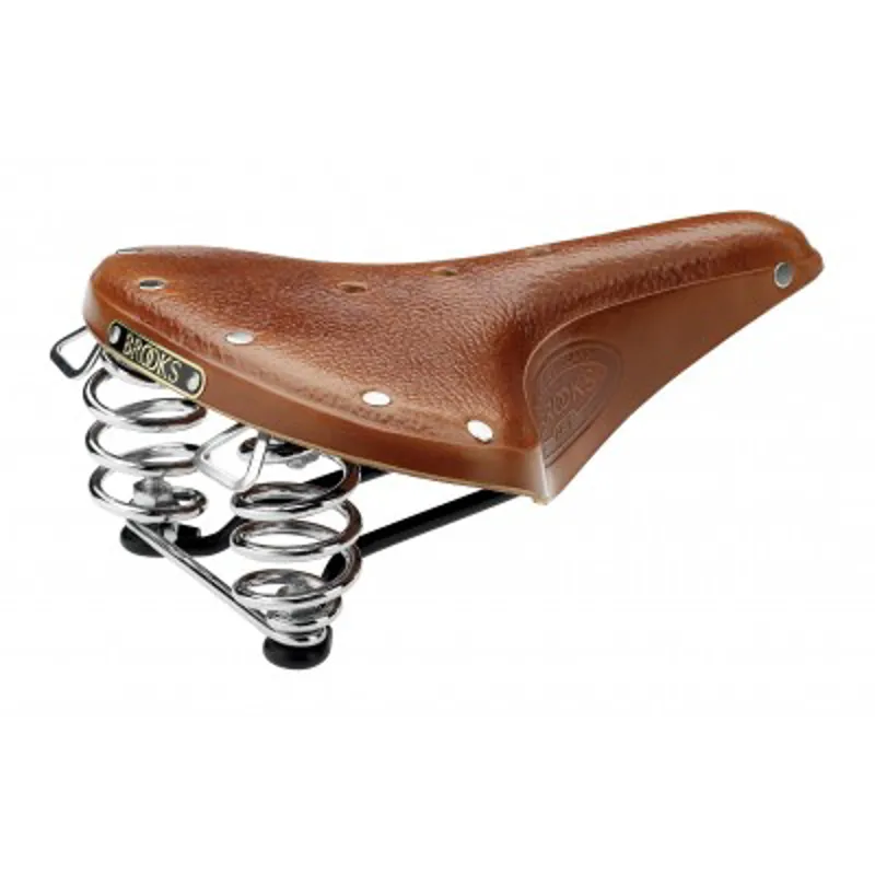 Brooks B67 Saddle in Light Brown
