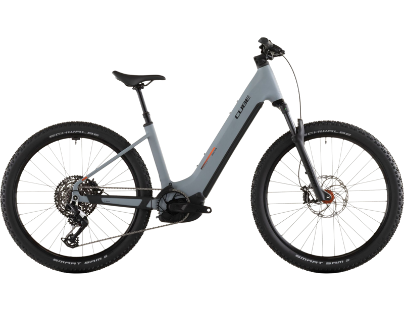 Cube Reaction Hybrid Race 800 EE Electric Mountain Bike 2026 in Vulcan/Orange