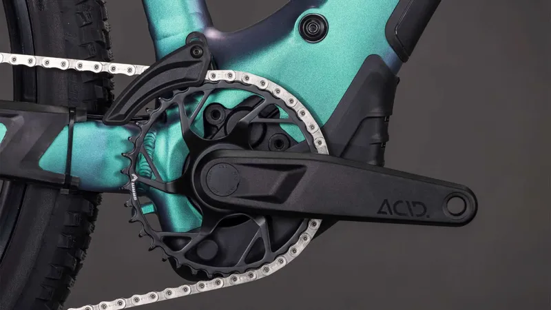 Cube Reaction Hybrid Race 800 Trapeze Electric Mountain Bike 2026 in Polarlight/Prism-1