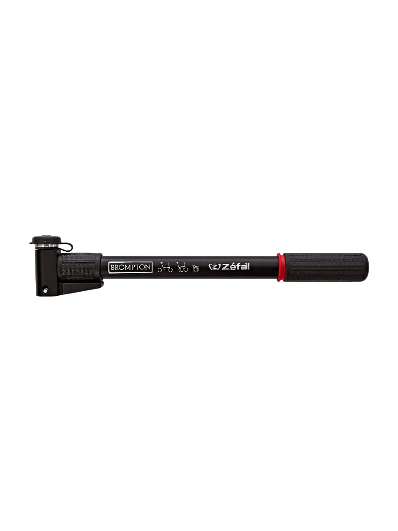 Brompton Zefal High Pressure Bike Pump in Black