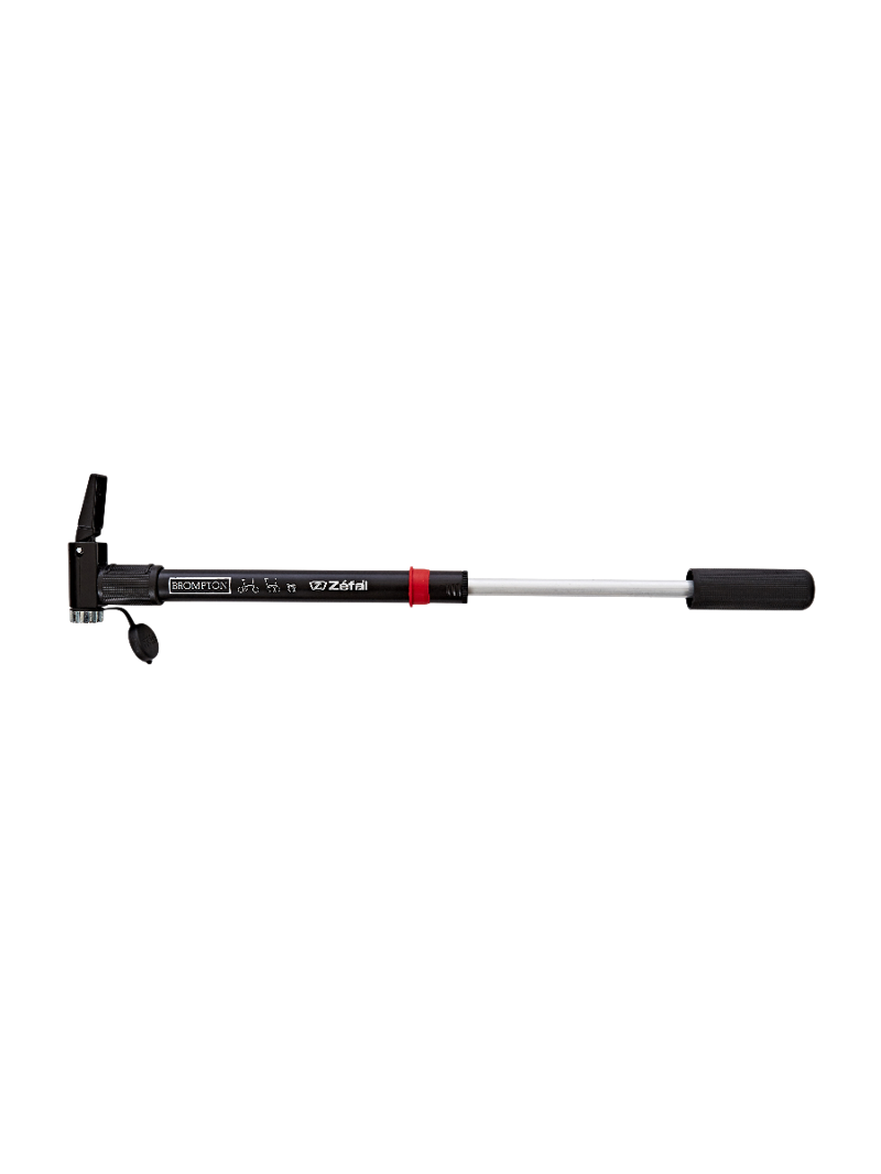 Brompton Zefal High Pressure Bike Pump in Black-2