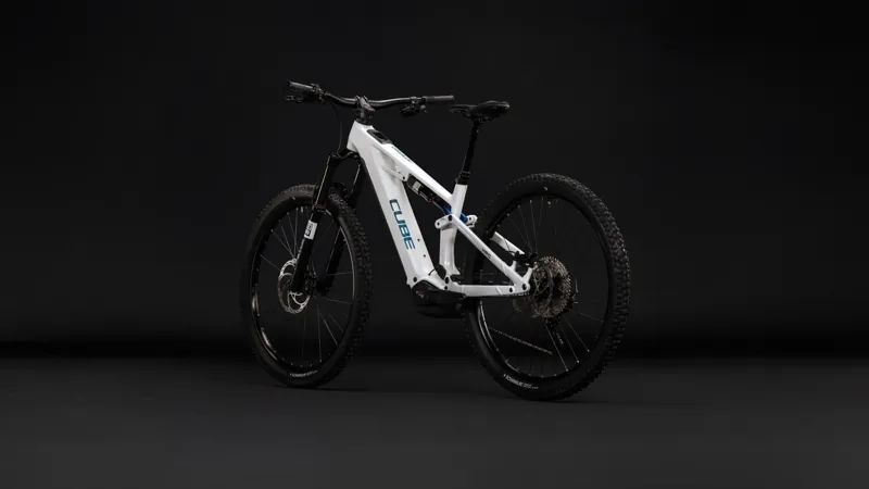 Cube Stereo Hybrid One44 HPC Pro 800 Electric Full Sus MTB 2027 in Metallicwhite/Blue-8