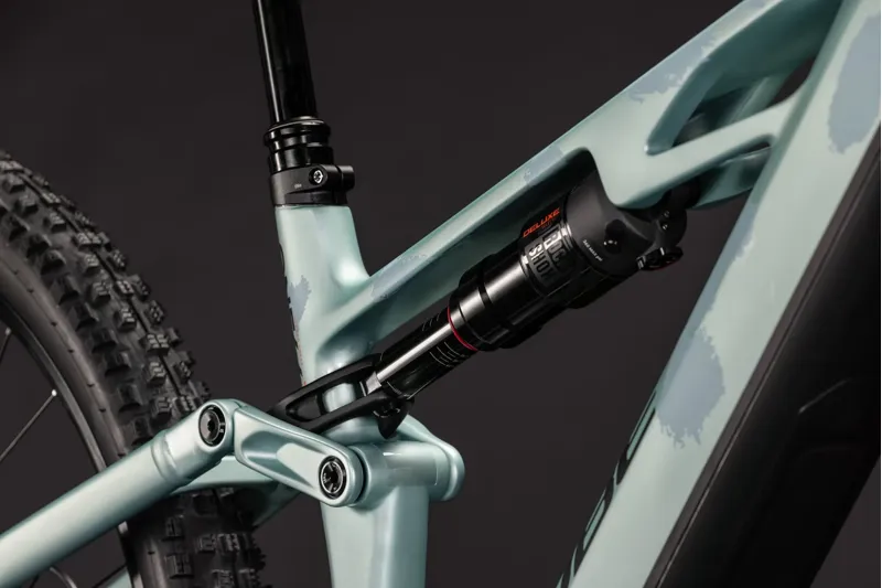 Cube Stereo Hybrid One44 HPC Pro 800 Electric Full Sus MTB 2027 in Pearlaqua/Black-5