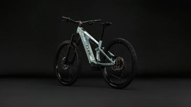 Cube Stereo Hybrid One44 HPC Pro 800 Electric Full Sus MTB 2027 in Pearlaqua/Black-10