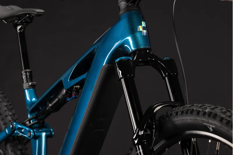 Cube Stereo Hybrid One44 HPC Race 800 Electric Full Sus MTB 2027 in Nebula/Prizm-6