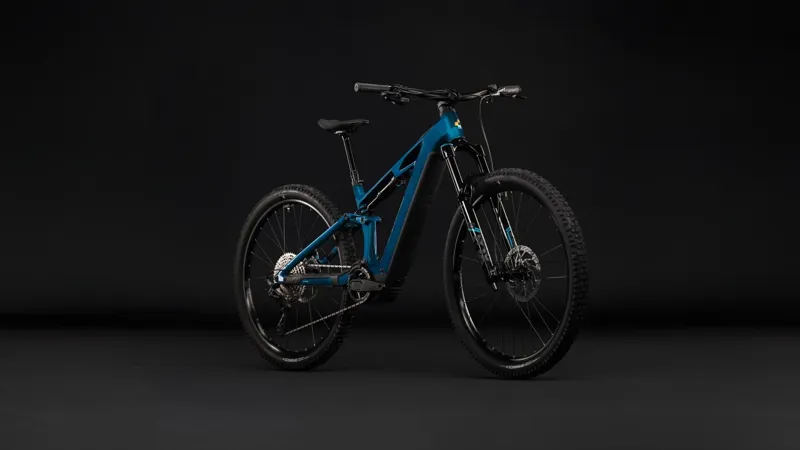 Cube Stereo Hybrid One44 HPC Race 800 Electric Full Sus MTB 2027 in Nebula/Prizm-5