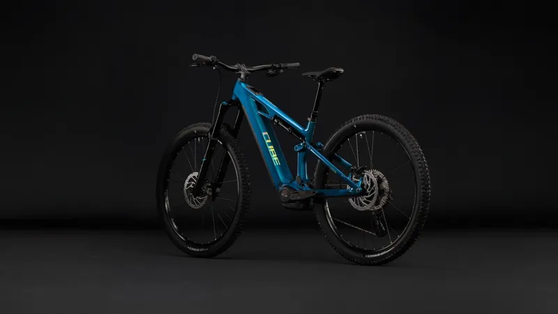 Cube Stereo Hybrid One44 HPC Race 800 Electric Full Sus MTB 2027 in Nebula/Prizm-2