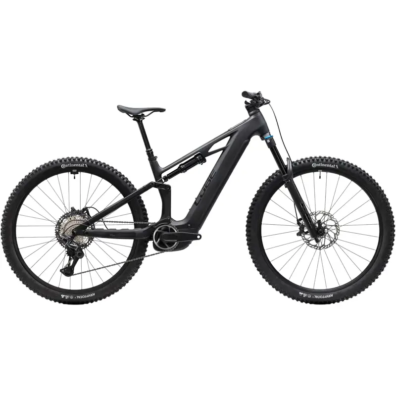 Balfes Bikes Cube Stereo Hybrid One44 HPC SLX 800 Electric Full Sus MTB 2027 in Blackline | Free postage over £30, £10 off first order, price match & 0% finance.