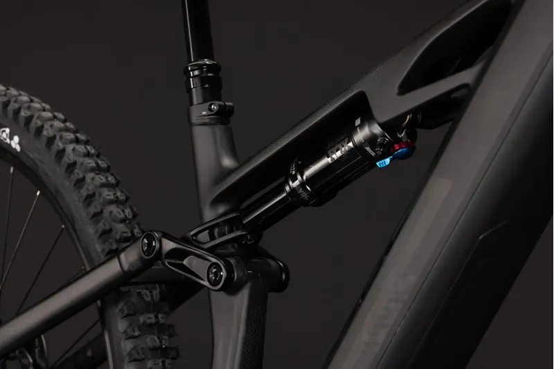 Cube Stereo Hybrid One44 HPC SLX 800 Electric Full Sus MTB 2027 in Blackline-6