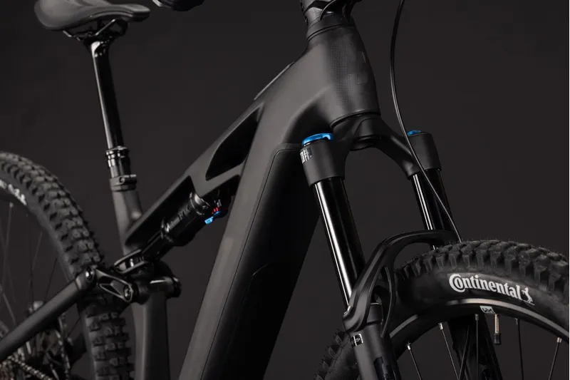 Cube Stereo Hybrid One44 HPC SLX 800 Electric Full Sus MTB 2027 in Blackline-5