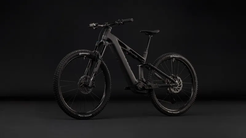 Cube Stereo Hybrid One44 HPC SLX 800 Electric Full Sus MTB 2027 in Blackline-2