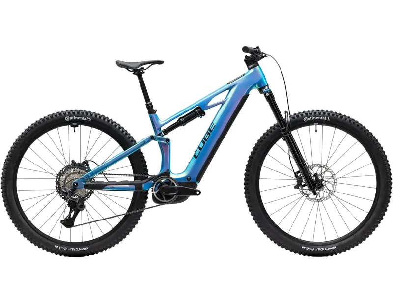 Cube Stereo Hybrid One44 HPC SLX 800 Electric Full Sus MTB 2027 in Dream/Black