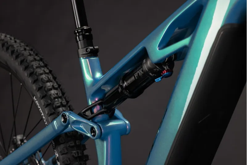 Cube Stereo Hybrid One44 HPC SLX 800 Electric Full Sus MTB 2027 in Dream/Black-6
