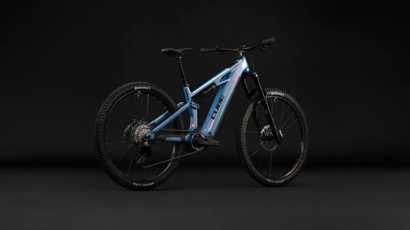 Cube Stereo Hybrid One44 HPC SLX 800 Electric Full Sus MTB 2027 in Dream/Black-3
