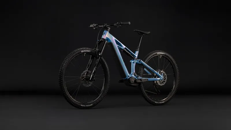 Cube Stereo Hybrid One44 HPC SLX 800 Electric Full Sus MTB 2027 in Dream/Black-2