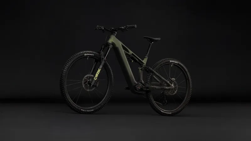 Cube Stereo Hybrid One44 HPC TM 800 Electric Full Sus MTB 2027 in Reedgreen/Gills-1