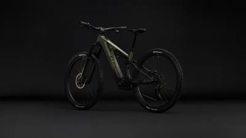 Cube Stereo Hybrid One44 HPC TM 800 Electric Full Sus MTB 2027 in Reedgreen/Gills-10