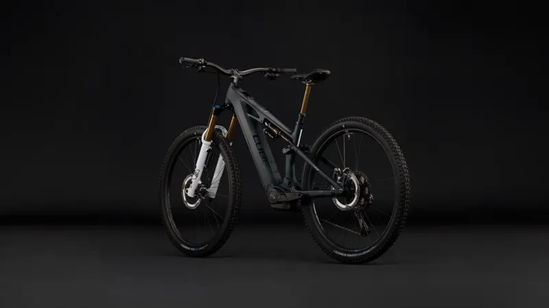 Cube Stereo Hybrid One44 HPC At 800 Electric Full Sus MTB 2027 in Carbon/White-8