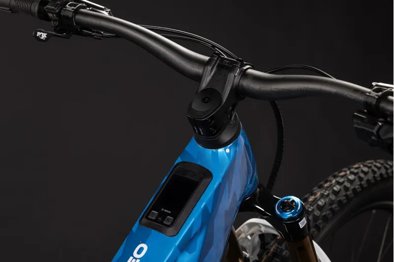 Cube Stereo Hybrid One44 HPC At 800 Electric Full Sus MTB 2027 in Actionteam-11