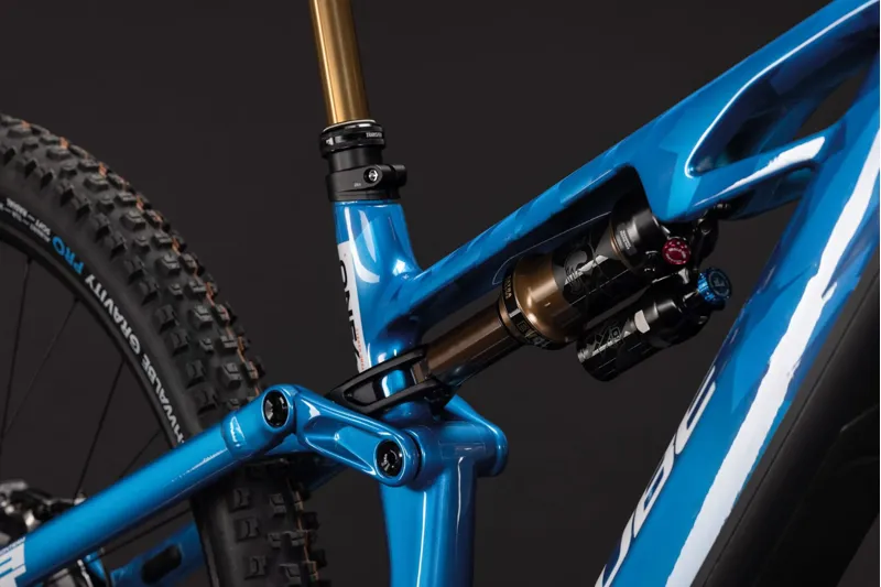 Cube Stereo Hybrid One44 HPC At 800 Electric Full Sus MTB 2027 in Actionteam-7