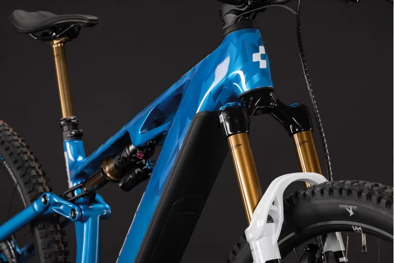 Cube Stereo Hybrid One44 HPC At 800 Electric Full Sus MTB 2027 in Actionteam-6