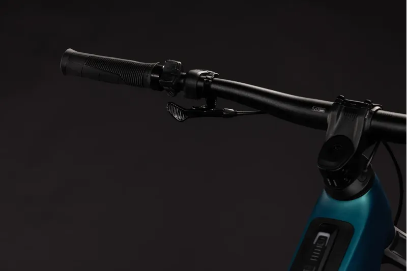 Cube Stereo Hybrid One77 HPC Race 800 Electric Full Sus MTB 2027 in Metallicpetrol/Black-9