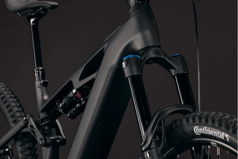 Cube Stereo Hybrid One77 HPC SLX 800 Electric Full Suspension MTB 2027 in Blackline-6